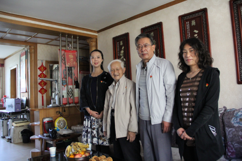 中共青海省第三建筑工程有限公司支部委員會開展“走訪慰問暖人心，紅色精神永傳承”活動