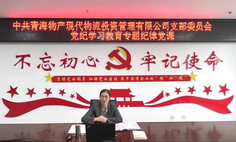 嚴(yán)明紀(jì)律作風(fēng) 永葆政治本色——集團(tuán)黨委書(shū)記、董事長(zhǎng)劉玲同志講授專(zhuān)題紀(jì)律黨課