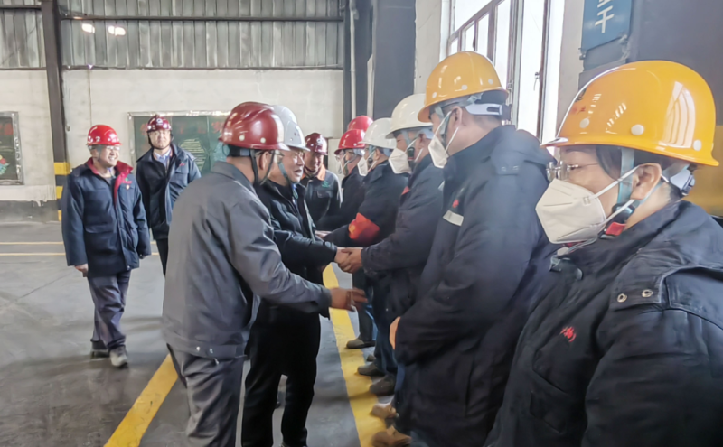 過(guò)年好！省國(guó)資委領(lǐng)導(dǎo)把新春祝福送到一線崗位