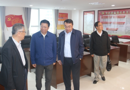 青海省副省長(zhǎng)、省國(guó)資委黨委書記、主任王黎明，蒞臨省物產(chǎn)集團(tuán)調(diào)研指導(dǎo)工作